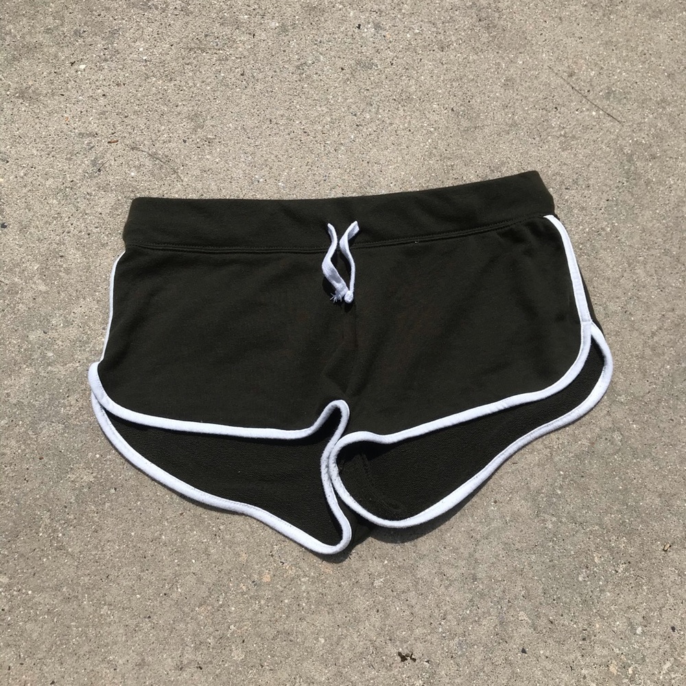 Forest Green Booty Shorts